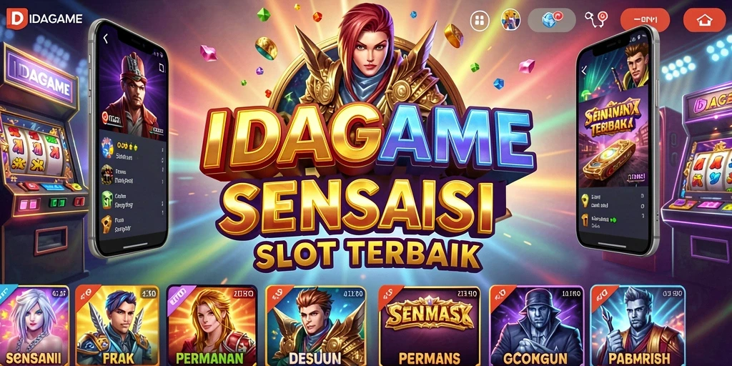 Tampilan gameplay IDAGAME yang memukau dan menarik perhatian.