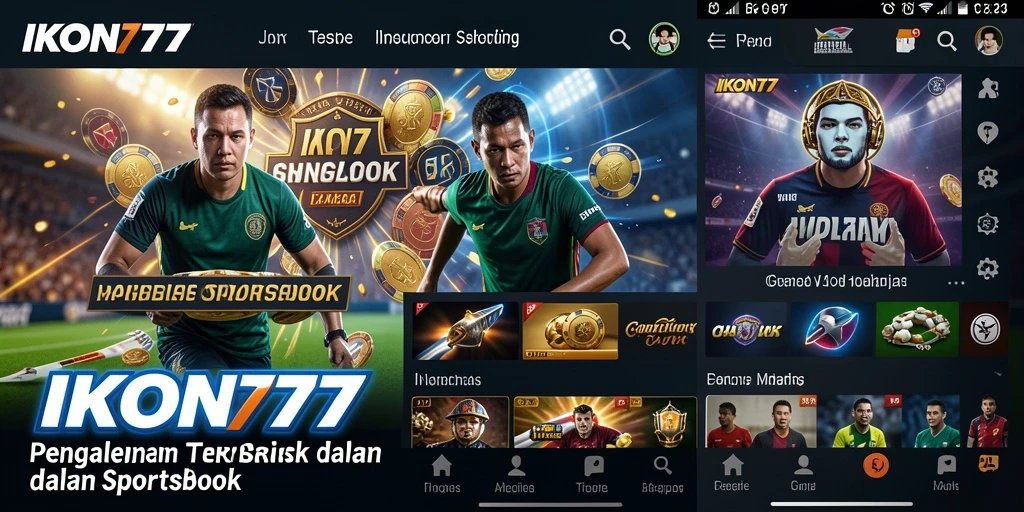 Tampilan antarmuka pengguna IKON777 yang menarik dan fungsional.