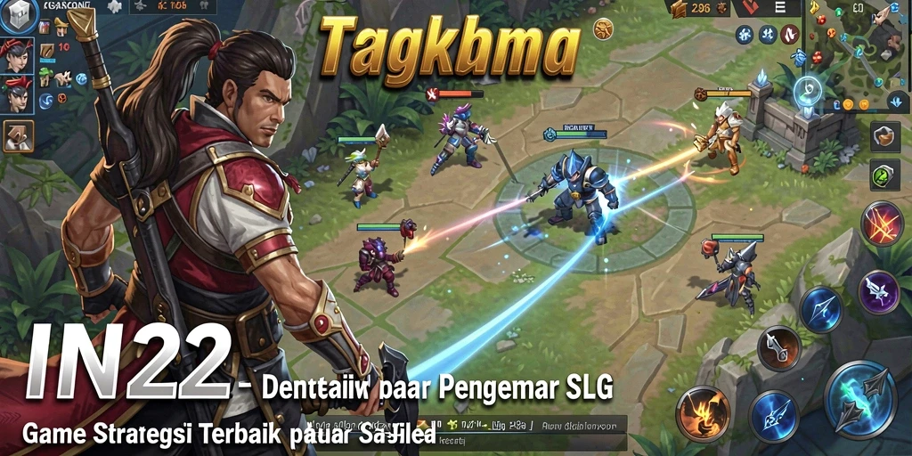 Tampilan gameplay IN22 dengan strategi yang mendalam.