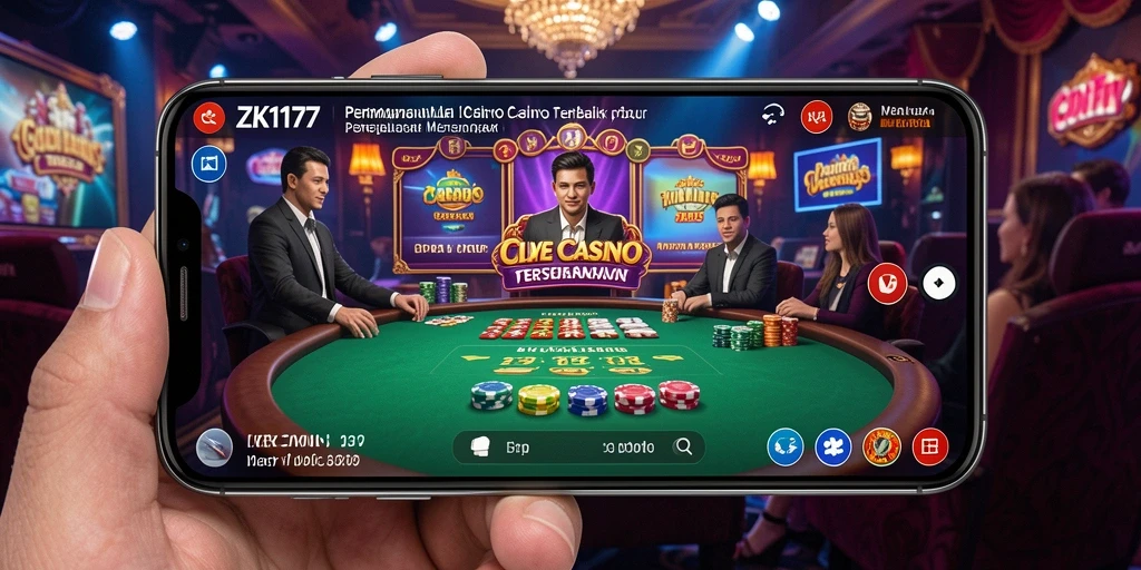 Tampilan gameplay seru dari ZK1177 Live Casino yang mengasyikkan.